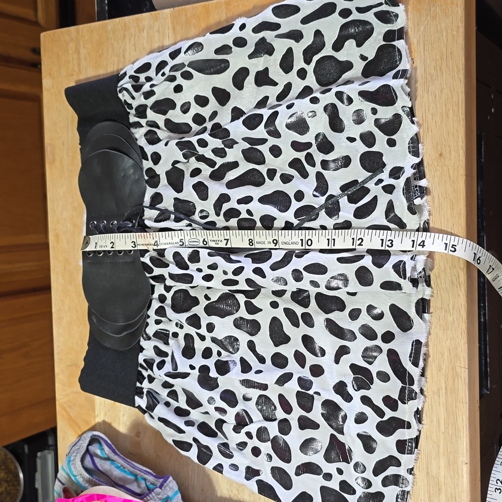 Cow Print Skirt
